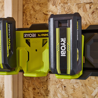 Ryobi Link 36V Battery Holder - Holds 3 Batteries - 9kg Capacity - Modular Design
