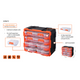 Tactix 6 Box Storage Tower - Polypropylene - Modular - Wall Mountable