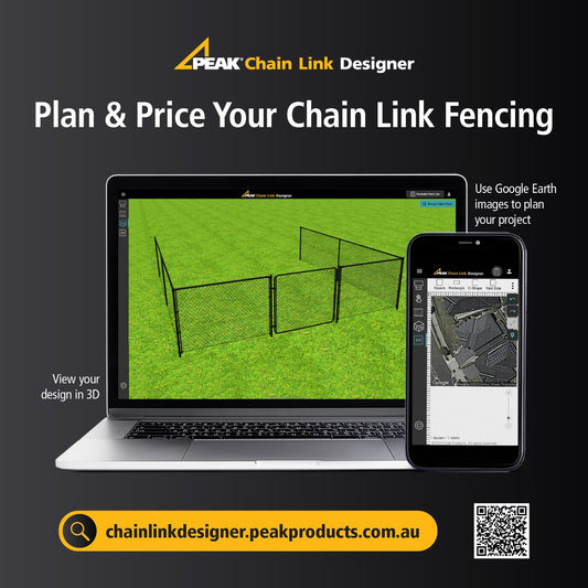 Peak Chain Link Fencing 32mm Black Rail End Assembly - Durable Aluminium - Easy Installation – view 2 - Auzzistore