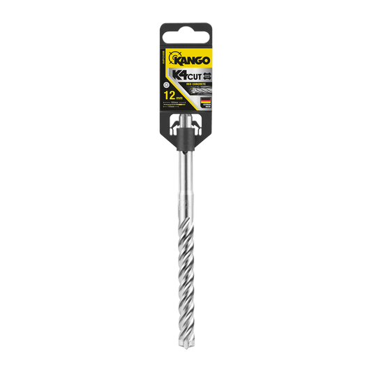Kango SDS Plus Drill Bit - 12mm x 160mm - Steel - Low Vibration Performance - Auzzistore