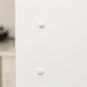 Taskmaster Screw Caps - 10mm - White - 100 Pack - Plastic - Easy Installation