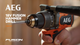 AEG 18V Fusion Hammer Drill Skin Only - 141Nm Torque - Compact Design