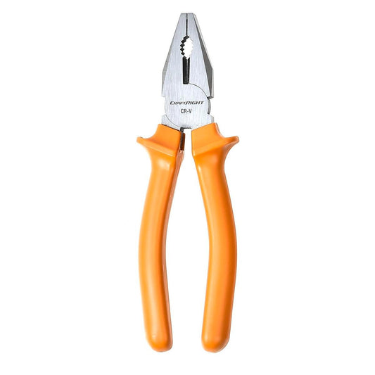 Craftright 200mm Combination Plier - CR-V Steel - Orange - Model CR8000