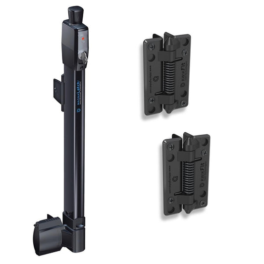 Magnalatch Magnetic Gate Latch - 180mm - Super Strong Polymer - Key Lockable - Auzzistore