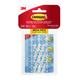 Command Clear Decorating Clip Mega Pack - 100 Clips - 104 Strips - Clear - Damage-Free Hanging