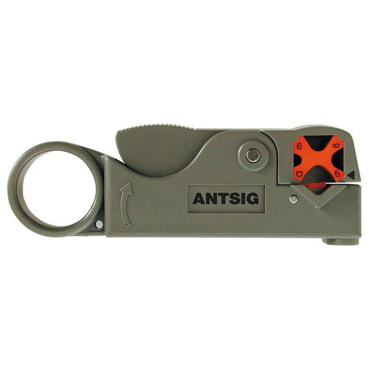 Antsig Coaxial Cable Stripping Tool - 95mm - Polycarbonate - Indoor Use
