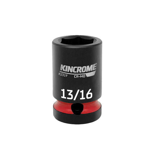 Kincrome 13 16 1 2 Square Drive Impact Socket Cr-Mo Steel Rust Resistant