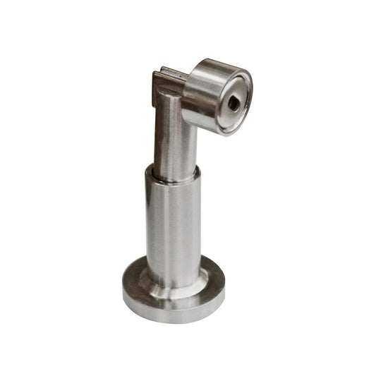 Adoored Magnetic Door Stop - 40mm - Satin Chrome - Shock Absorbing - Auzzistore
