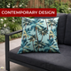 Mojo Cushion Cover - 60cm - Polyester - L.A. Palm Blue Design