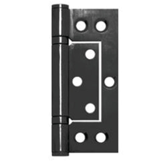 Austyle Black Stainless Steel Fast Fix Non Mortise Flush Hinge 100mm x 47mm x 2.5mm