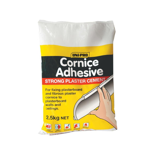 Uni Pro Cornice Adhesive 2.5kg Strong Formula Easy To Use - Auzzistore