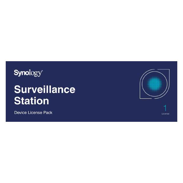 Synology Surveillance Device License Pack For Synology NAS - 1 Additional License  (Physical Product)