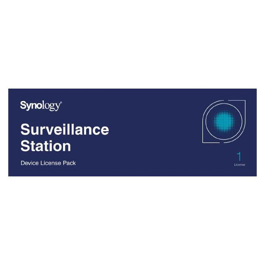 Synology Surveillance Device License Pack For Synology NAS - 1 Additional License  (Physical Product)