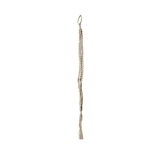 Eden Cotton Macrame Hanger - 120cm - Natural - Indoor/Outdoor Use