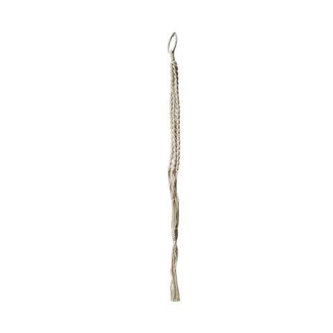 Eden Cotton Macrame Hanger - 120cm - Natural - Indoor/Outdoor Use