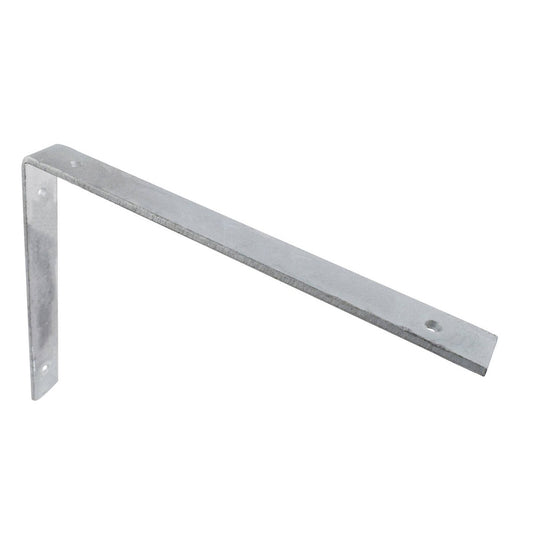 Carinya Heavy Duty Angle Bracket 250 x 200mm - Galvanised Steel - 225kg Capacity - Auzzistore
