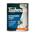 Taubmans 1L White Low Sheen Water Based Enamel Paint - Durable Finish - Asthma Friendly