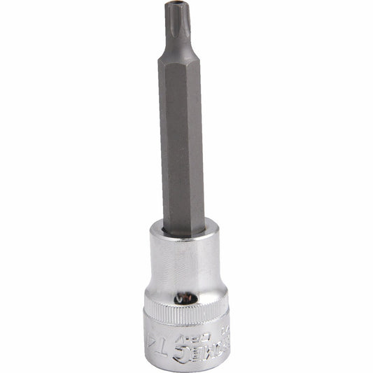 Kincrome Tamperproof Torx Bit Socket T40 100mm Chrome Vanadium Steel – view 2 - Auzzistore