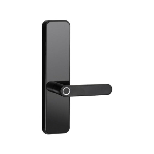 Lemaar Black Rectangle Latch Smart Lock - 5 Entry Functions - 67mm x 270mm - Auzzistore