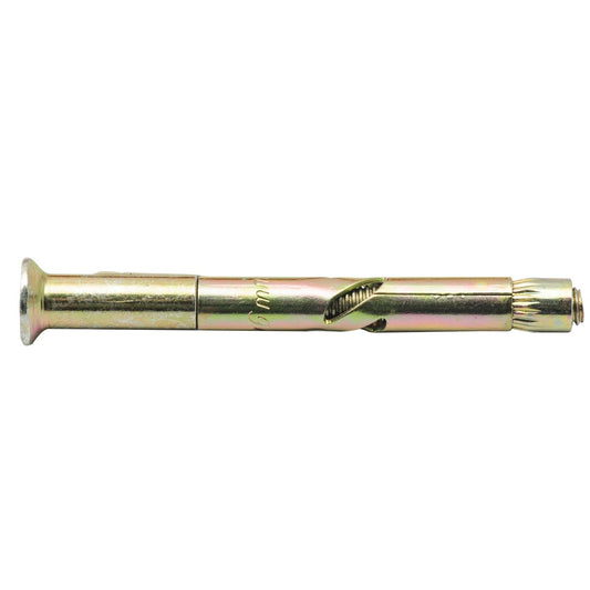 Ramset DynaBolt Plus - 6mm x 60mm - Gold Passivated - Countersunk - Auzzistore