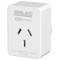 Arlec White Grid Connect Smart Plug In Socket With Energy Meter Single Pack