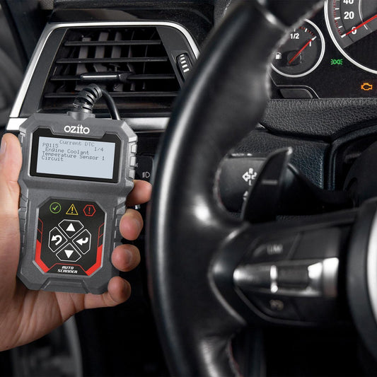 Ozito OBD2 Automotive Scan Tool - 157mm x 30mm - Live Data - Compact – view 2
