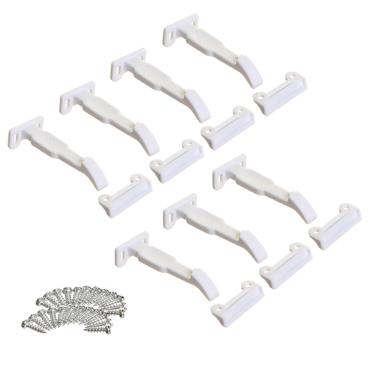 Dreambaby Child Safety Catches - 6 Pack - PP - Easy Access - White – view 2