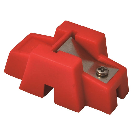 Dta Red Lippage Caps - 100 Pack - Plastic - Reusable - Strong - Auzzistore