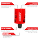 Diablo 51mm Bi Metal Hole Saw - Efficient Cutting Tool - Tool-Free Plug Ejection