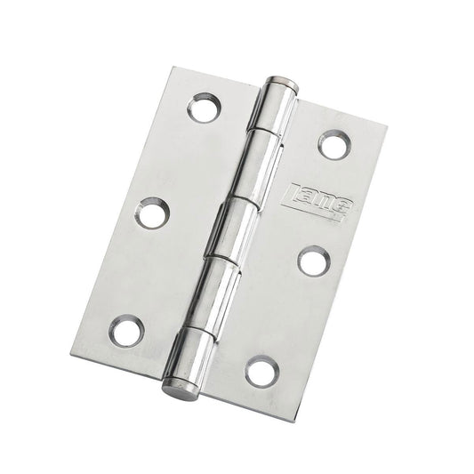 Lane Architectural Loose Pin Butt Hinge - 85 x 60 x 2mm - Polished Chrome