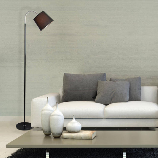 Home Design Black Studio Floor Lamp - Adjustable Metal - 2kg Weight - Auzzistore