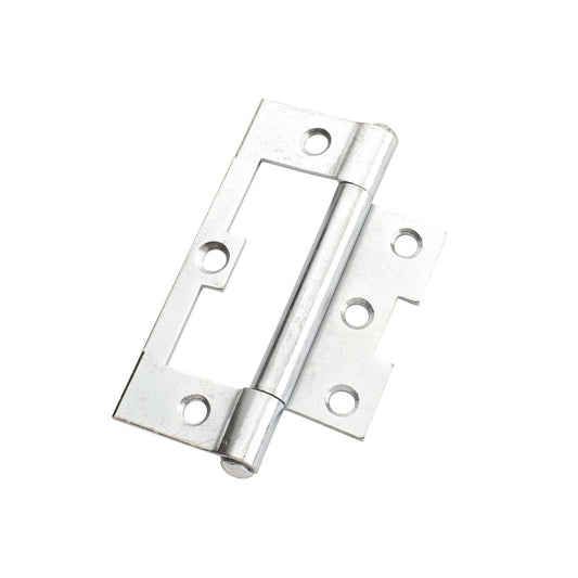 Lane Zinc Plated Fixed Pin Hinge 100 x 65 x 2mm Durasmooth Security