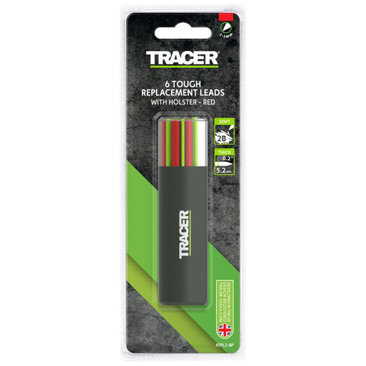 Tracer Pro 5 Replacement Leads - 6 Pack - 5.2mm - Red - Durable Precision – view 2 - Auzzistore