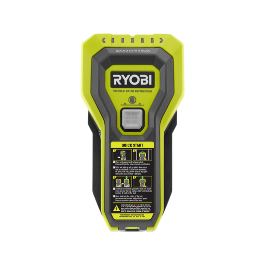 Ryobi Stud Finder RYSF5003 - Detects Timber, Metal & Wires - 38mm Deep - Auzzistore