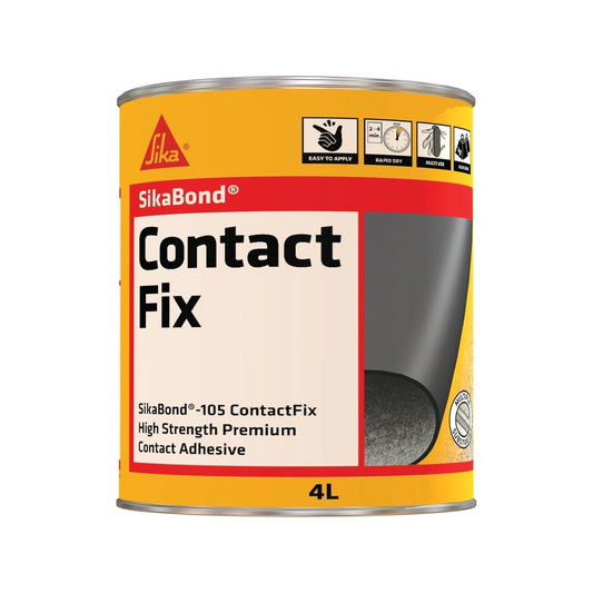 Sika Contact Adhesive - 4L - Contact Adhesive - Fast Drying