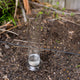 Garden Zen Rain Gauge - 130mm - Galvanised Steel - Professional Calibration
