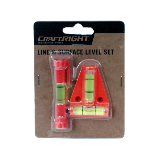 Craftright Level Line Set - 60mm - ABS - Compact Design - 2 Piece – view 2 - Auzzistore