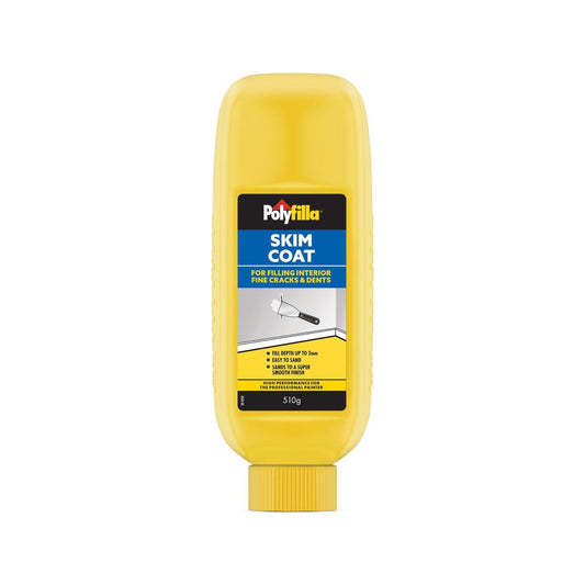 Poly 510g Skim Coat Filler 510g Plaster Easy To Sand Interior - Auzzistore