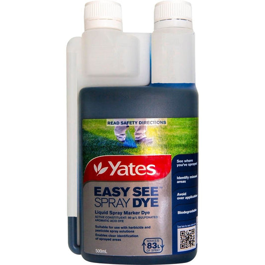 Yates Easy See Spray Dye - 500ml Liquid - Blue - Clear Marking - Auzzistore