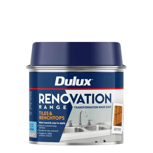 Dulux Renovation Range Tiles Benchtops 1L Satin Deep - Auzzistore