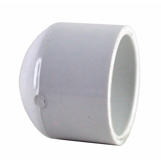 Holman PVC Cap - 40mm - Solvent Weld - Pressure Pipe End Seal