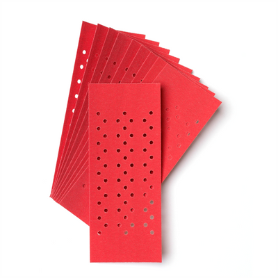 Diablo Abrasive Orbital Sheet 93x185mm 40 Grit 10 Pack Red