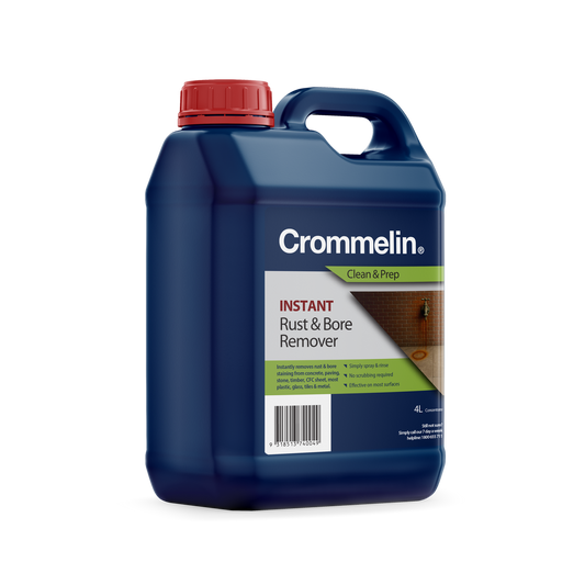 Crommelin 4L Instant Rust Bore Stain Remover - 4L - Spray and Rinse