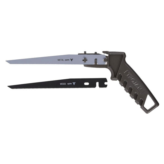 Trojan Compass Saw - 170mm - Aluminium - Timber and Metal Cutting