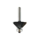 Ultra Router Bit - 45 Degree Chamfer - 6.4mm Shaft - Tungsten Carbide