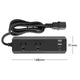 Arlec Powerboard Travel Adaptor Kit - 2 Outlets - PD30W USB C - Black