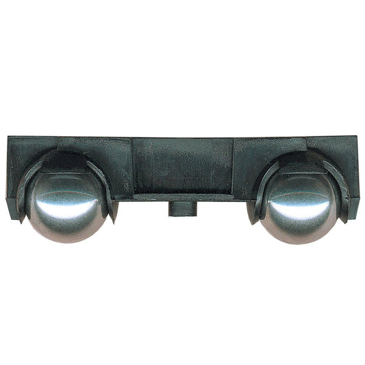 Rolltrak 19mm Twin Steel Balls - Plastic Holder - 20kg Load Capacity - Auzzistore
