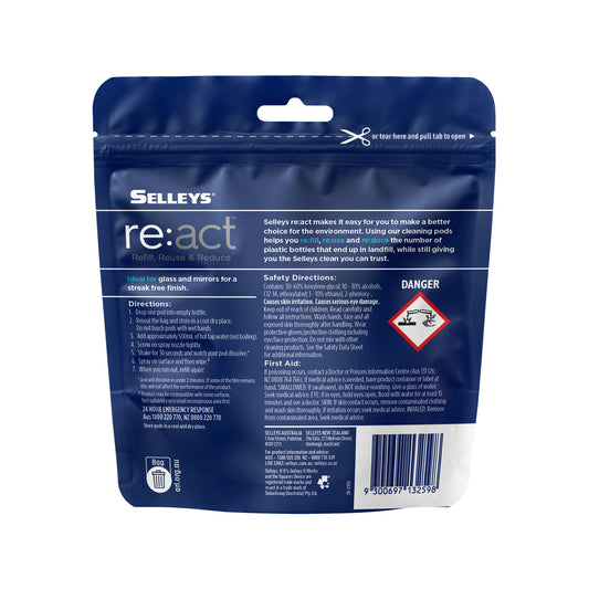 Selleys 10g re:act Glass And Mirror Refill Pods – view 2 - Auzzistore