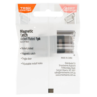 Taskmaster Magnetic Door Catch - 48mm - Zinc Plated - Self Aligned