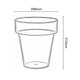 Eden Clear Planter 20cm Polypropylene Lightweight Durable Design